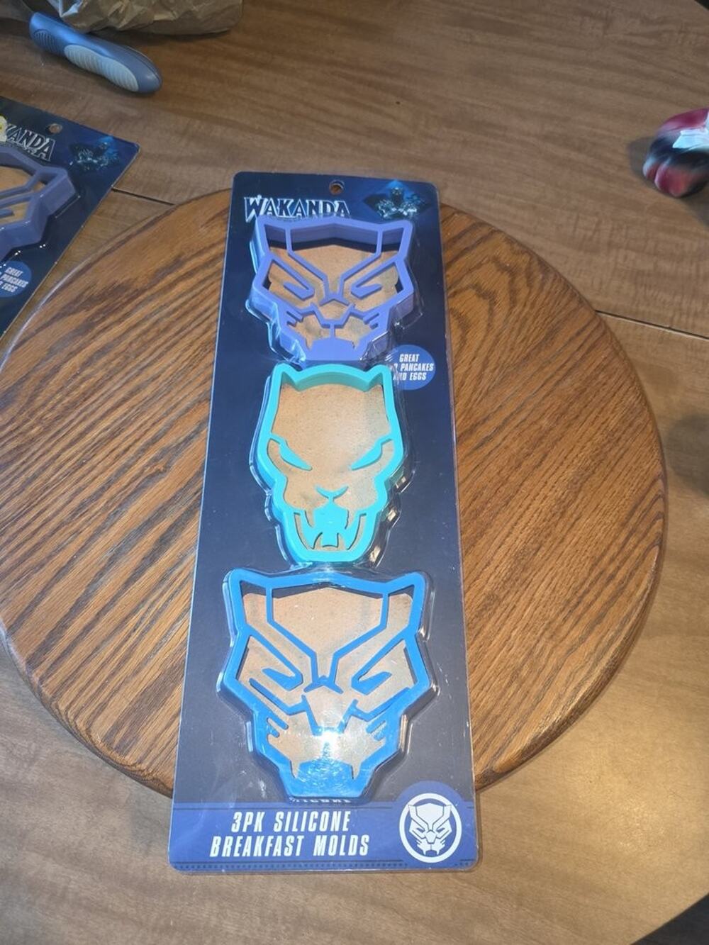 Wakanda 3-Pack Silicone Breakfast Molds
